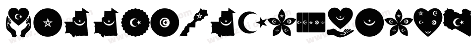 MeppDisplayShadow Italic字体转换